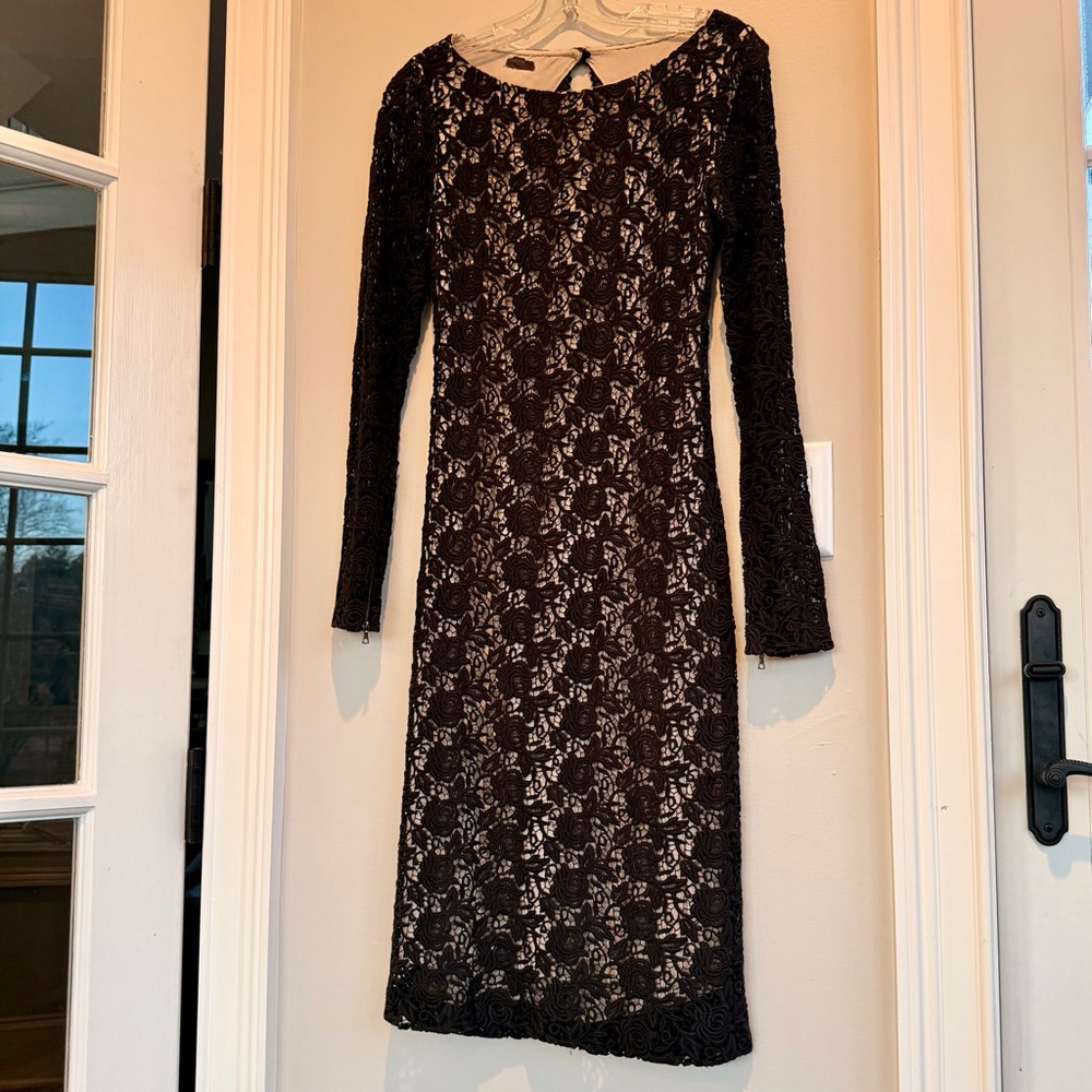 Stunning Black Midi Dress